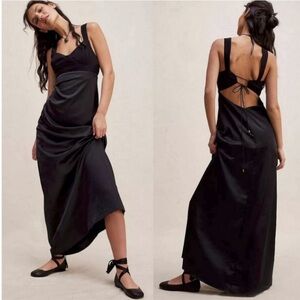 Free People | Black Gia Maxi Dress
